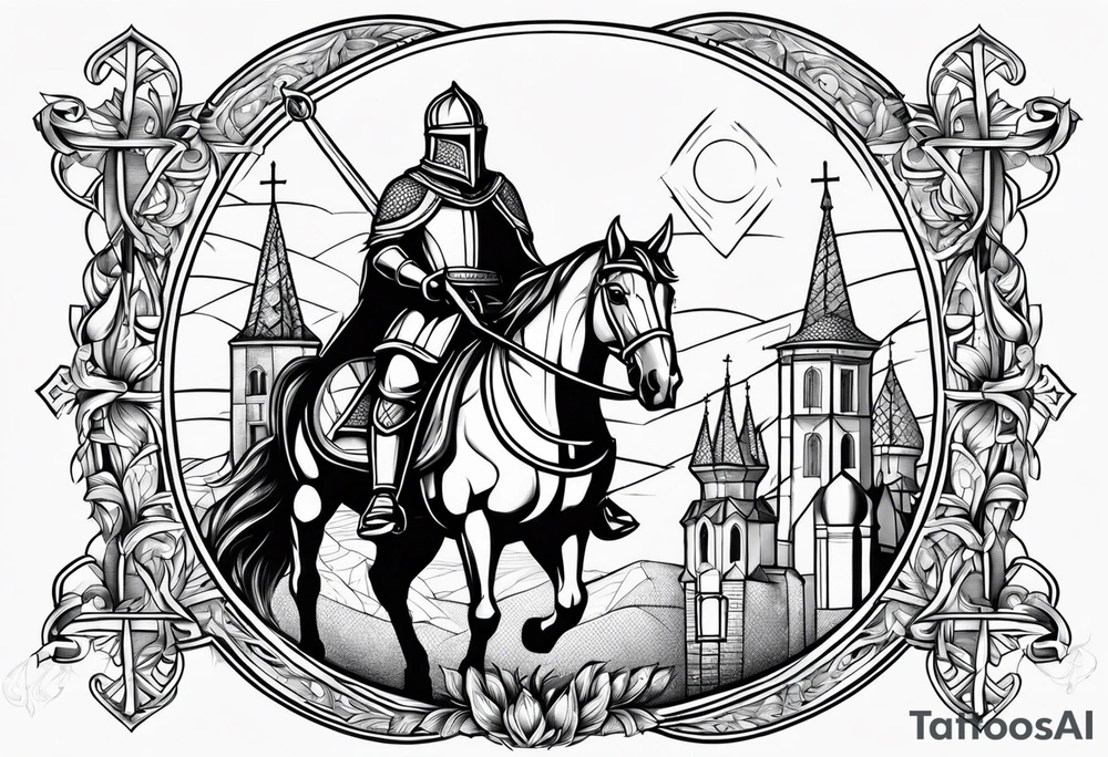 Christian Knights of the kingdom of netherlands tattoo idea