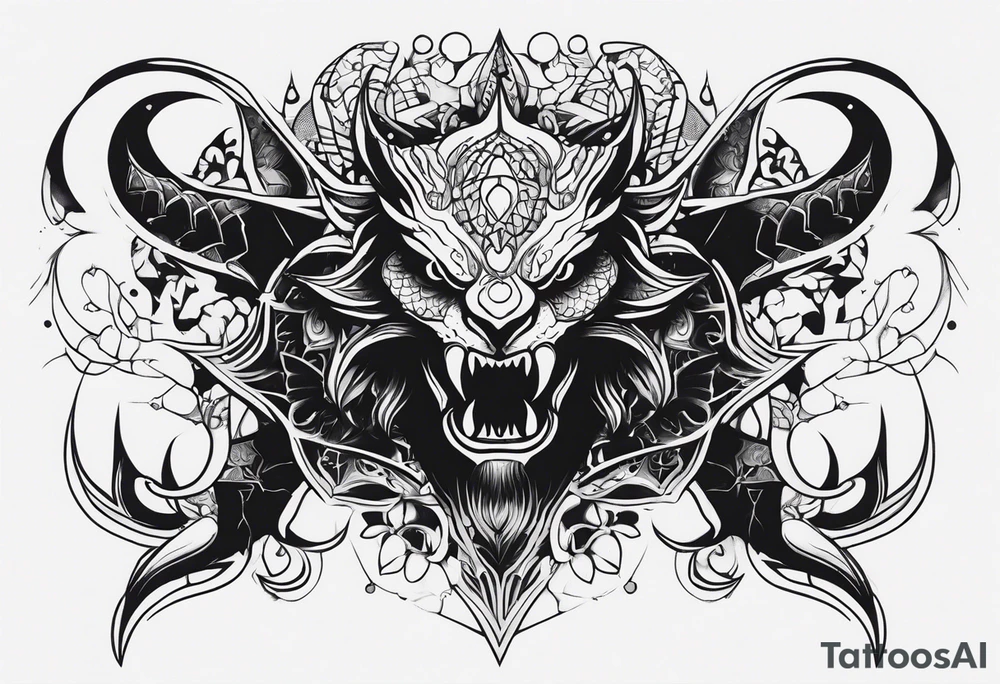 monster, tattoo idea