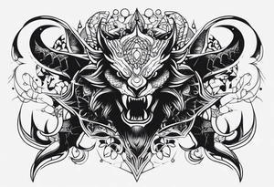 monster, tattoo idea