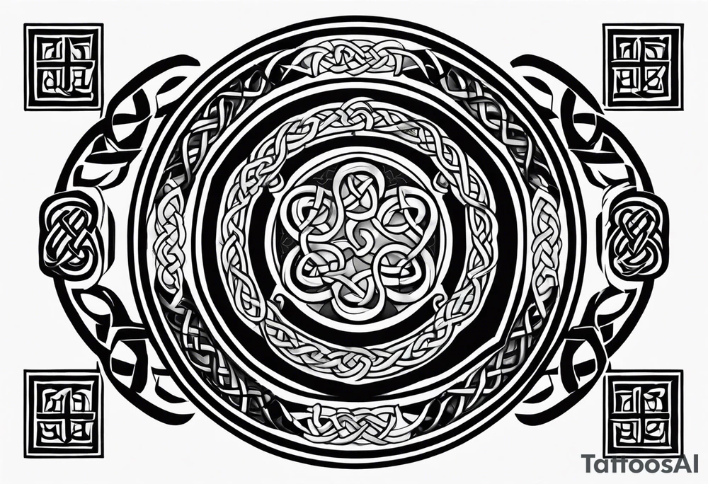 Celtic football club tattoo idea
