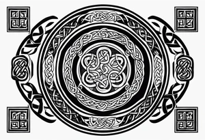 Celtic football club tattoo idea