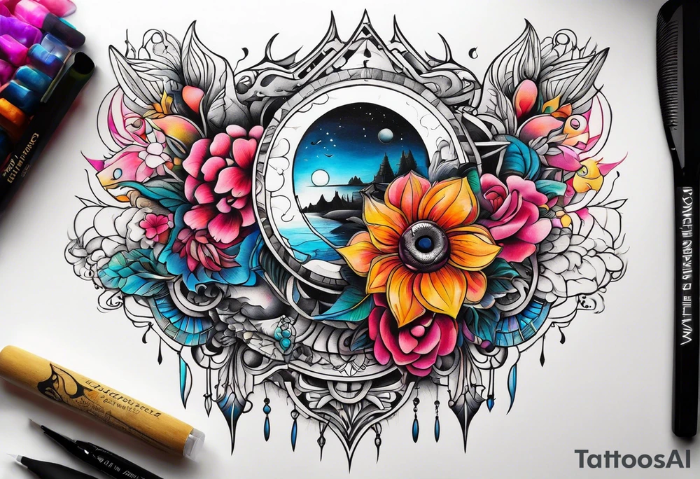 The first time tattoo idea