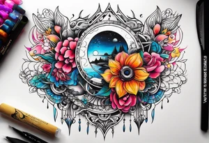 The first time tattoo idea