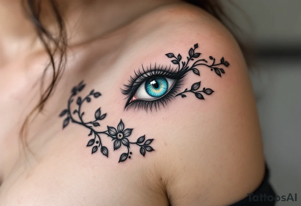 Black Ink Realism with Eye Color Pop – A fully black-and-gray realistic Stafford with just the eyes in vivid blue or hazel, drawing focus. tattoo idea