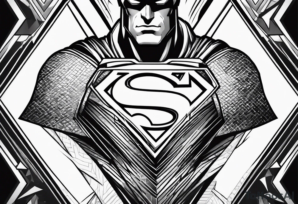 Superman vs flash tattoo idea