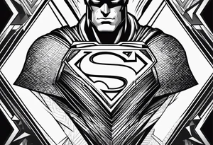 Superman vs flash tattoo idea