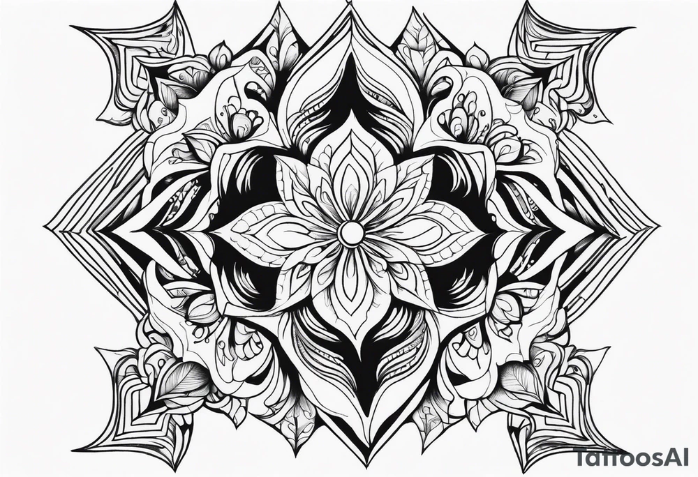 a psychedelic tattoo idea