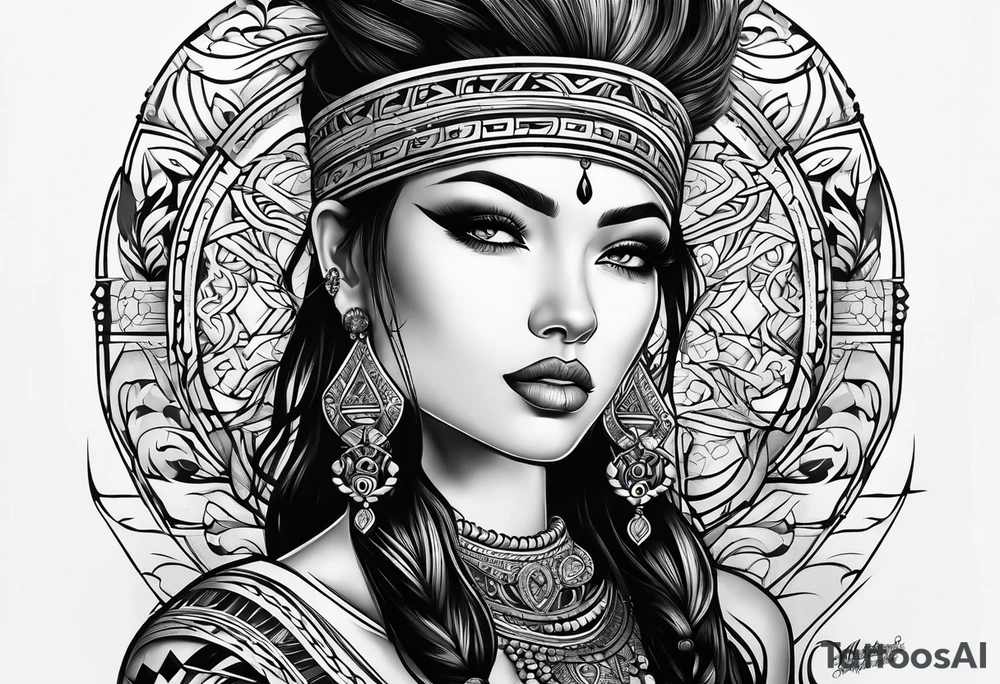 traditional tattoo idea