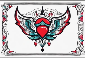 Traditional tattoo idea
