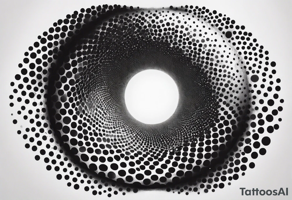 wormhole tattoo idea