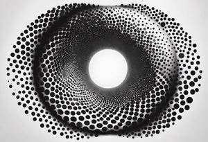 wormhole tattoo idea