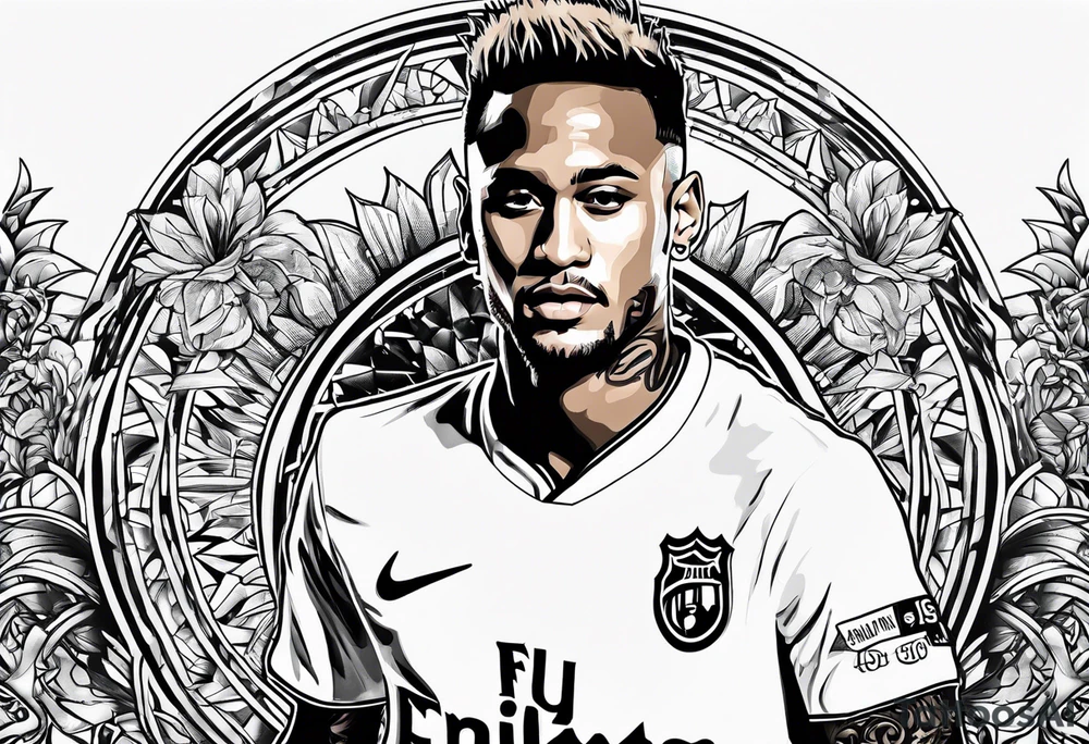Neymar Jr Tattoo tattoo idea