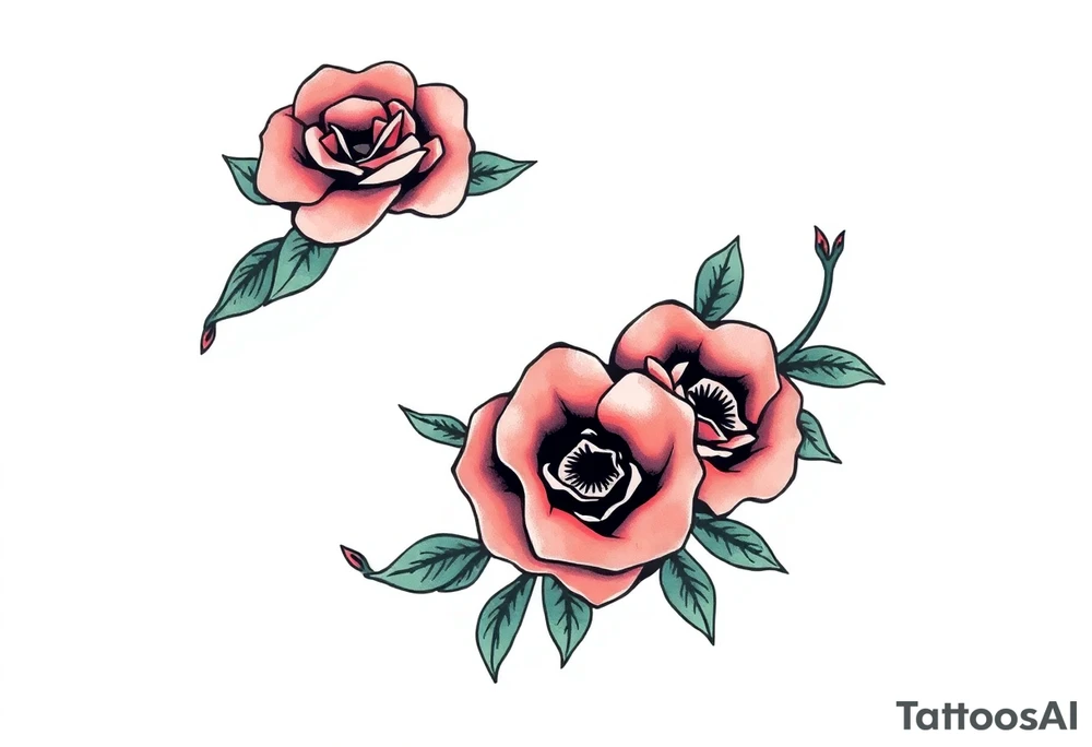 hip tattoo on the hip tattoo idea