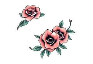 hip tattoo on the hip tattoo idea