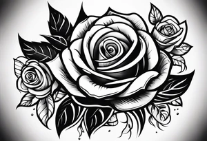 basketball, detroit , roses tattoo idea