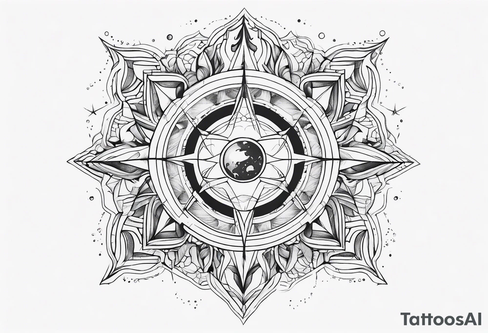 Space tattoo idea
