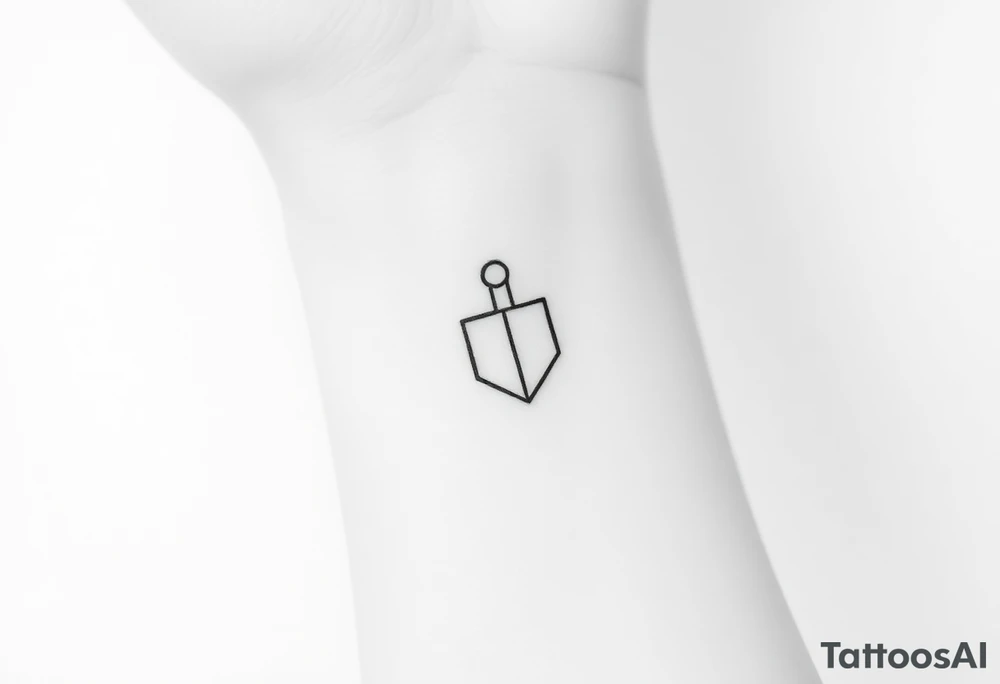 Dreidel tattoo idea