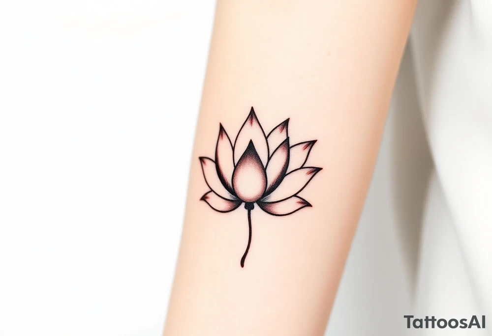 Lotus tattoo idea