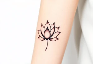 Lotus tattoo idea
