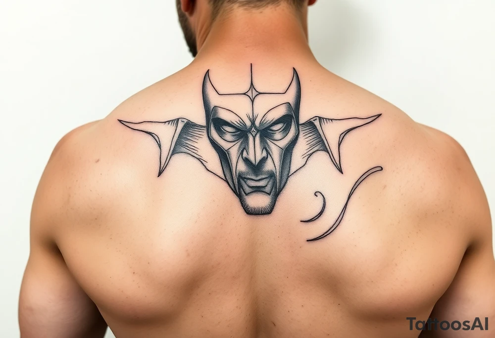 x-men 
bishop comic book panel tattoo idea