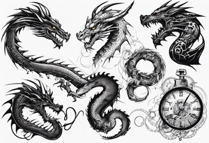 engineer dragon tattoo idea