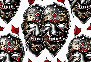 Friday the 13th Jason mask tattoo idea