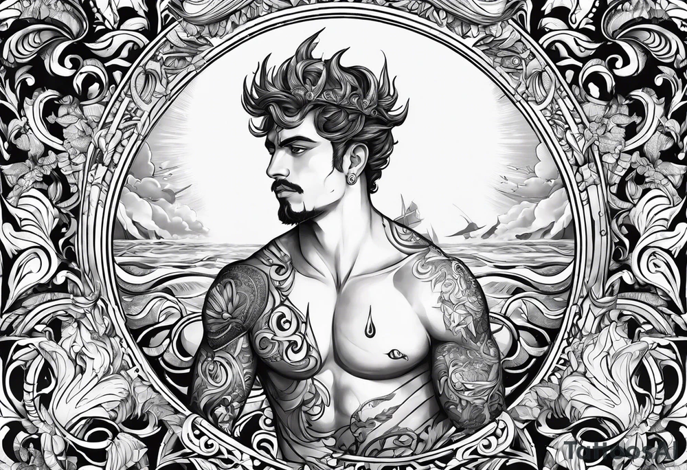 Diogo Cassiano Fernandes, male, Aquarius sign, 30 years old, tattoo idea
