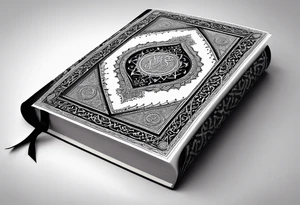 Quran book tattoo tattoo idea