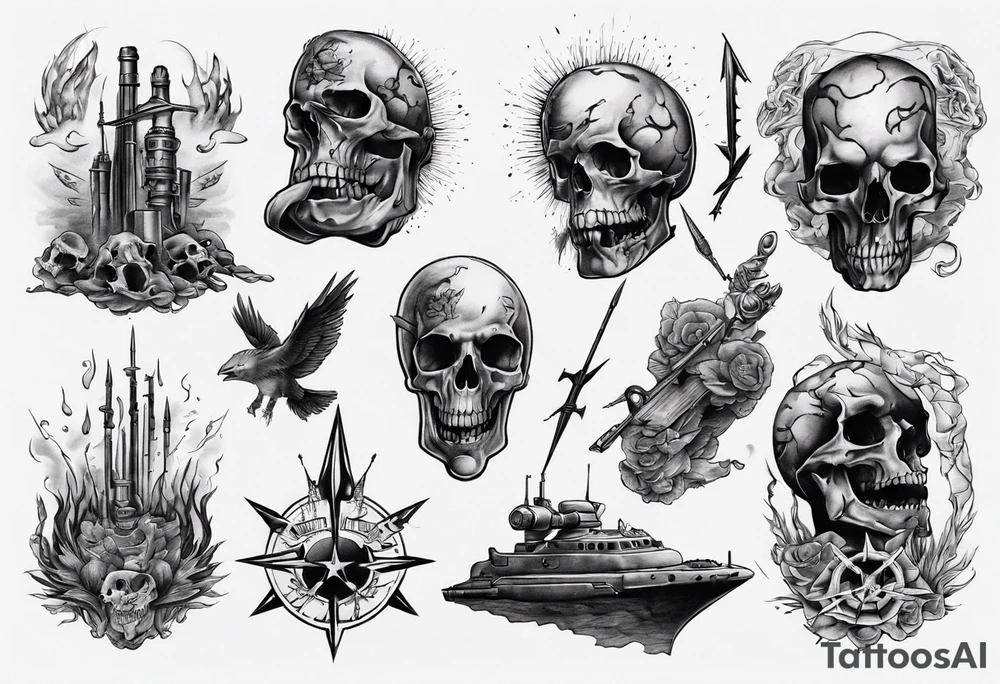 War is Inevitable tattoo idea