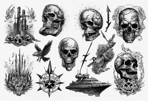 War is Inevitable tattoo idea