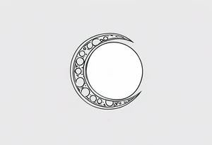 Eclipse tattoo idea