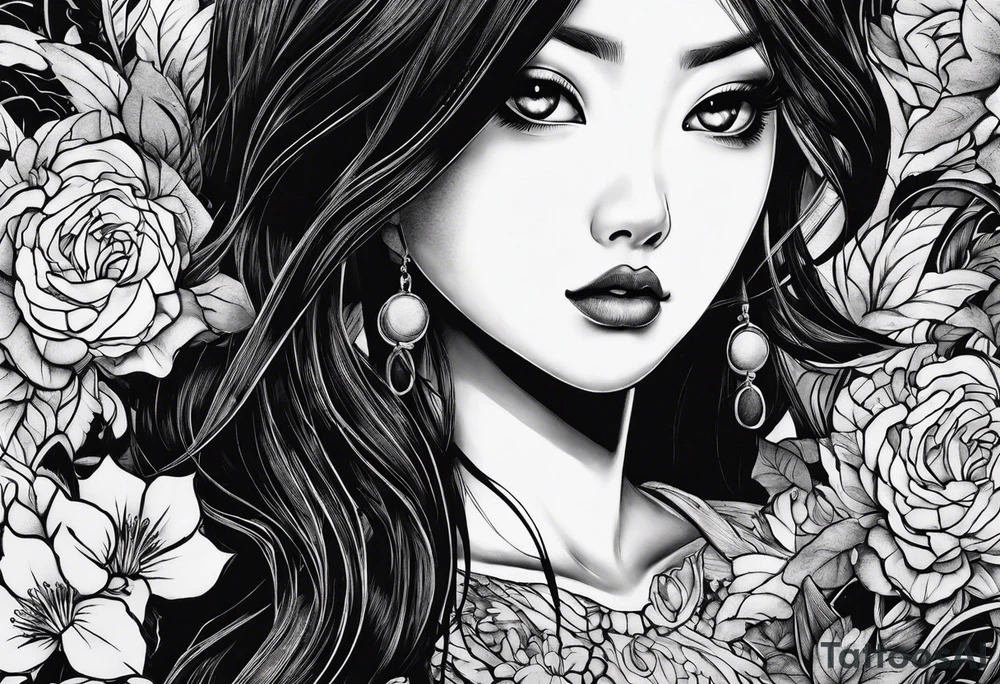 Tomie tattoo idea