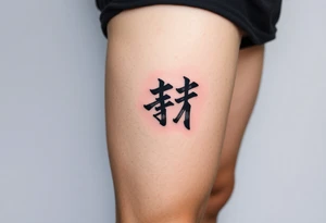 二千六年十二月三十日 in kanjis sosho thin lines tattoo idea