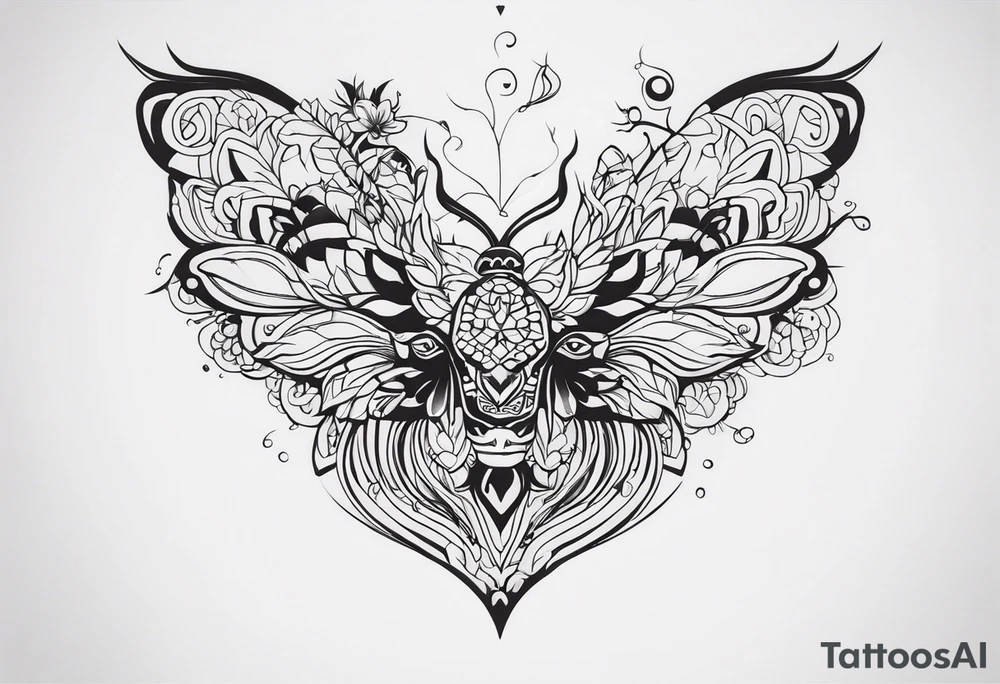 Лесная нимфа tattoo idea