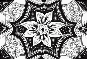 stars tattoo idea