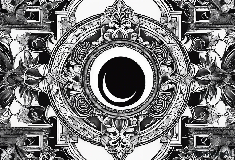 Eclipse tattoo idea