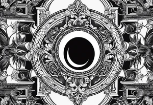 Eclipse tattoo idea