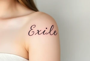 Exile tattoo idea