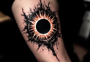 Dark Eclipse  ending everything tattoo idea