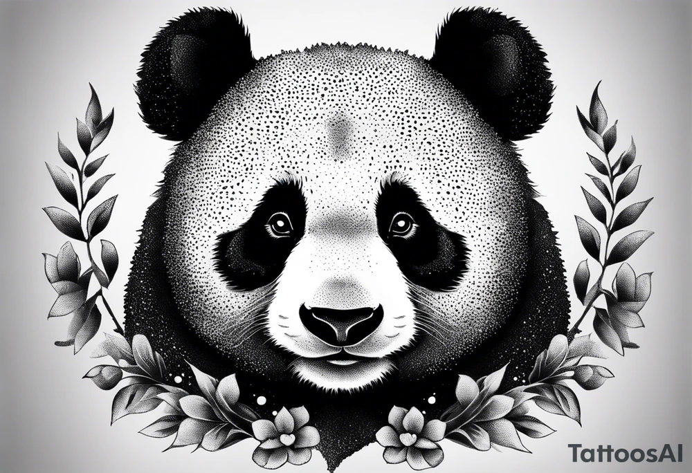 Panda. Anime tattoo idea