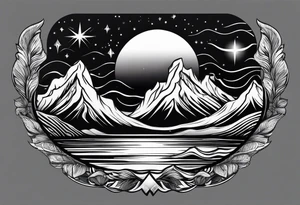 northern lights tattoo idea