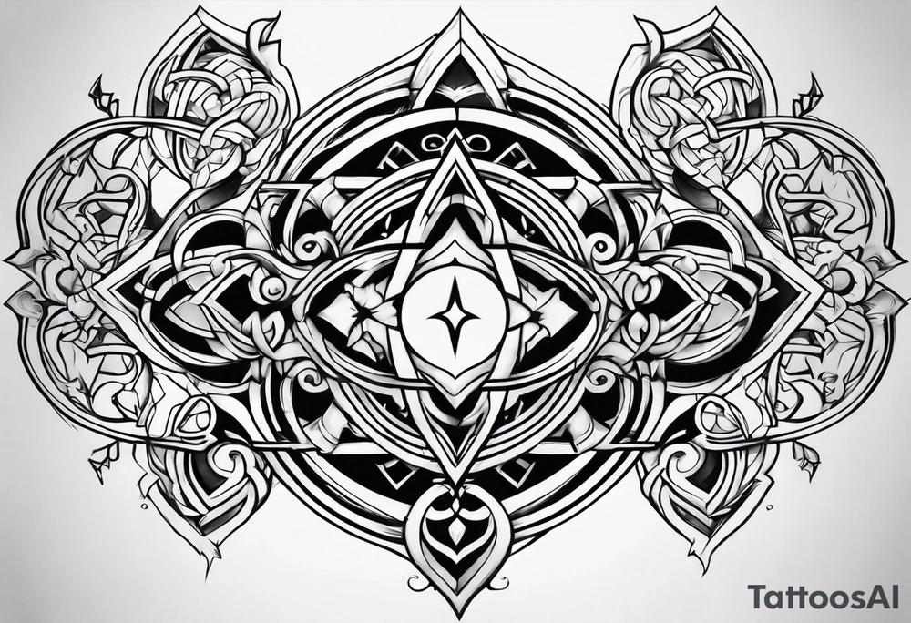 Kingdom hearts infinity tattoo idea