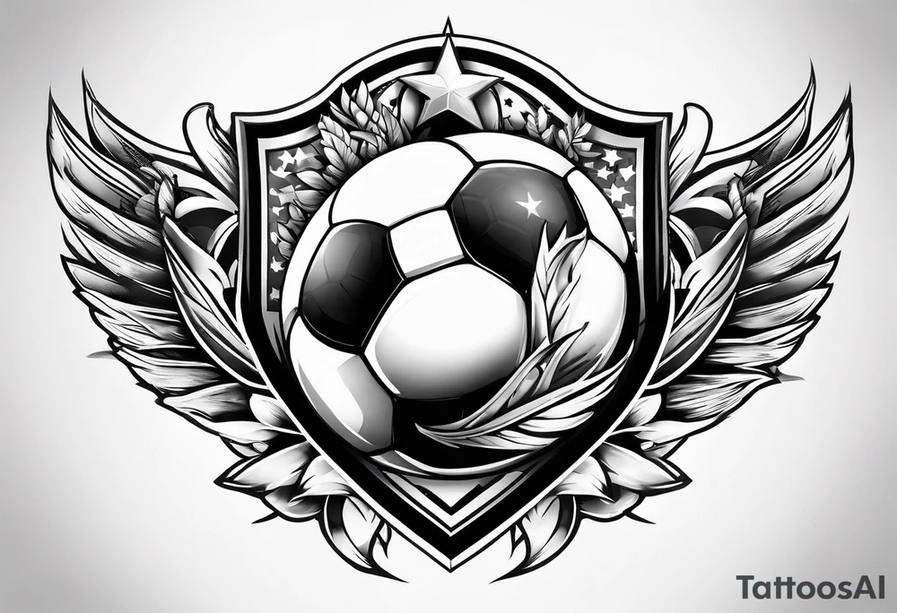 german and usa soccer tattoo tattoo idea