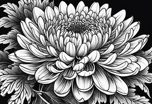 chrysanthemum tattoo idea