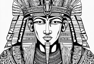 Rá, the god of Egypt tattoo idea