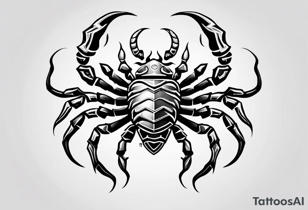 scorpio tattoo idea