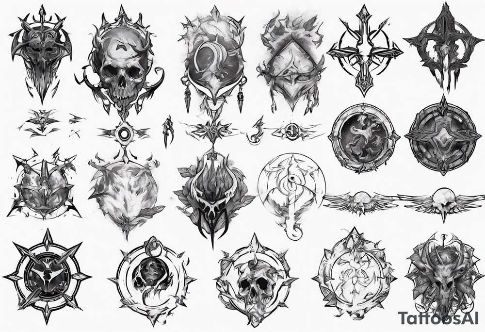 path of exile tattoo idea