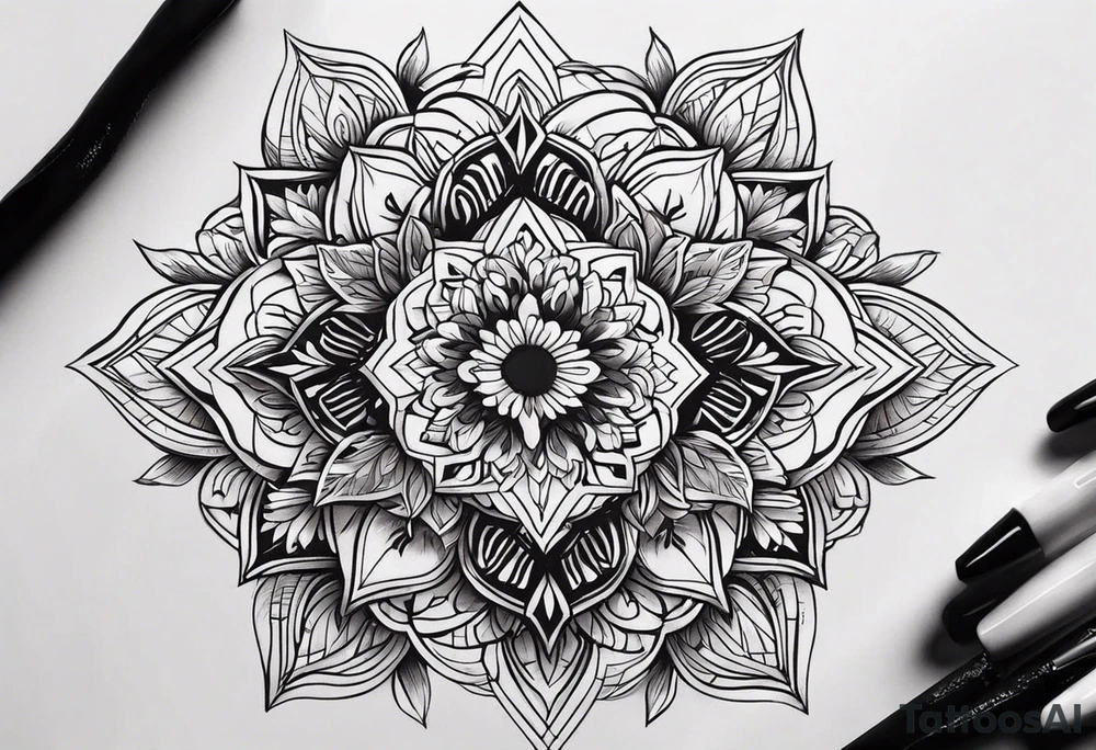 Одиночество  поиск пути закрытость tattoo idea