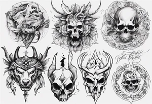 Let choas rein tattoo idea