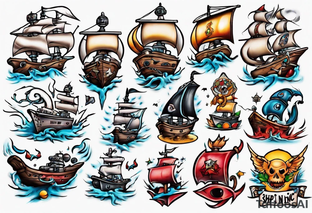 SHIP8 INC. tattoo idea